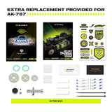 Rlaarlo AK-787 1/10 Metal Brushless RTR - RC On-Road Supercar