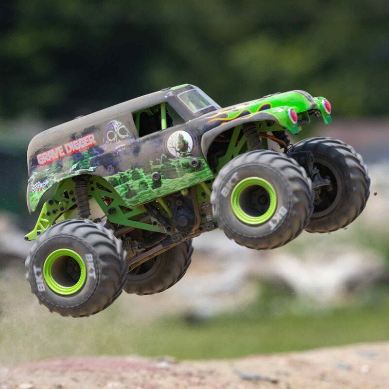 LOSI 1/18 Mini LMT Grave Digger 2S 4X4 RTR