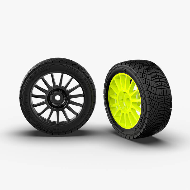 Yarışlardan Esinlenilmiş Lastikler ve Jantlar