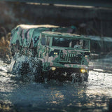Rlaarlo HongYan HY6 1/10 6X6 Brushed RTR - RC Askeri Kamyon