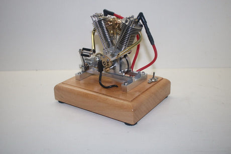 Microcosm V-Twin Mini Hoglet Benzinli Motor