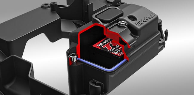Traxxas Disruptor VXL-4S - sızdırmaz alıcı kutusu