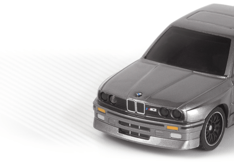 HPI nano-TTR BMW M3 Ravaglia Nogaro Gümüş 1/64 RC araba - ön