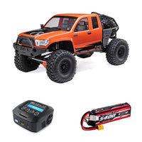 [Dış] Axial SCX6 Trail Honcho Combo - turuncu araç, ERC Plus 5400mAh 3S LiPo batarya ve SkyRC şarj aleti
