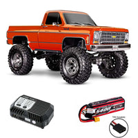 [Dış] Traxxas K10 Cheyenne - bakır rengi araç stüdyo çekimi, şarj ve batarya seti