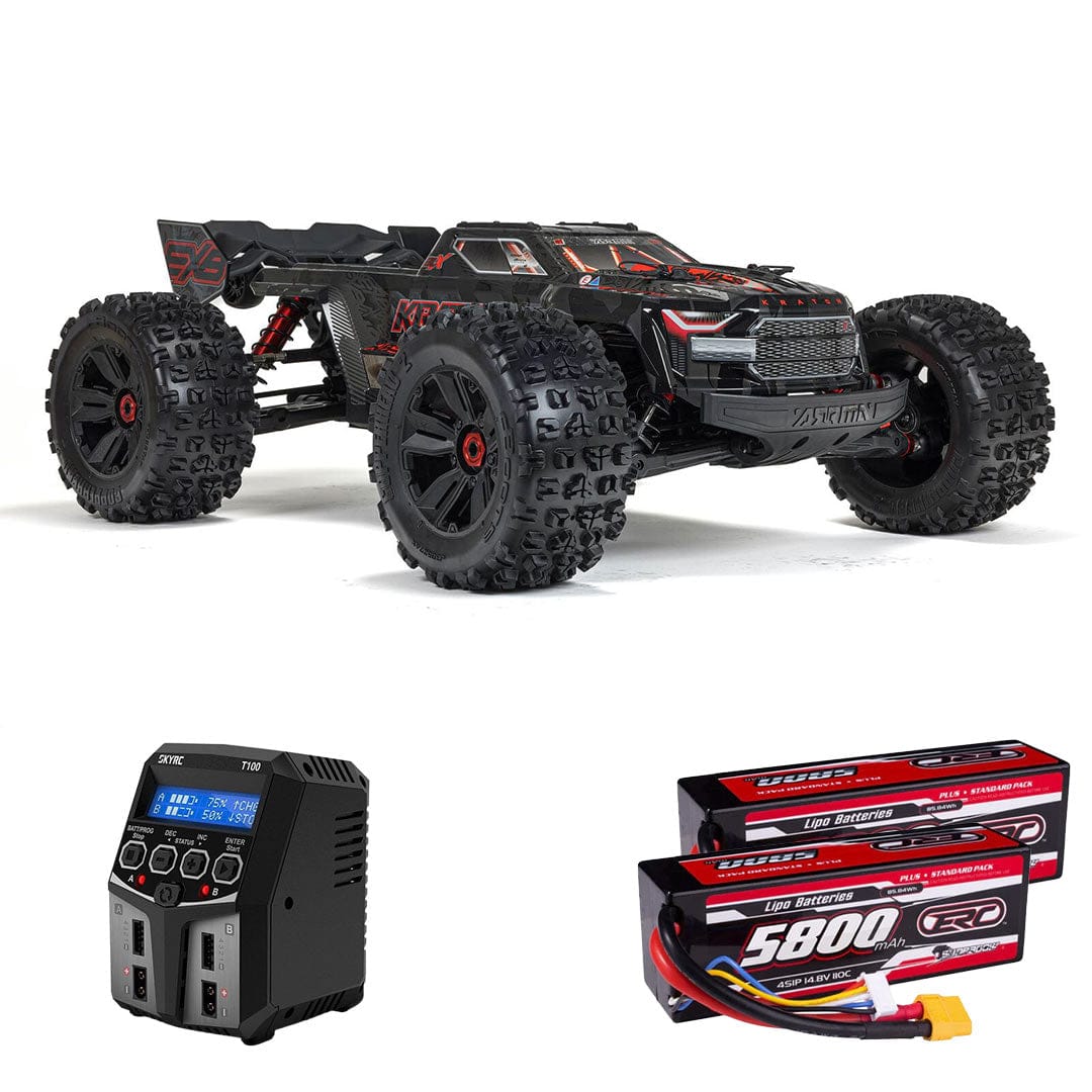 ARRMA RC 1/5 Kraton 4X4 8S BLX EXB Brushless (Combo Paket)
