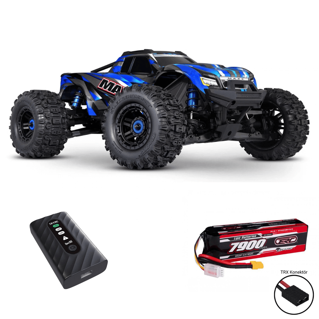 Traxxas 1/10 Maxx - Wide Maxx (Combo Paket)