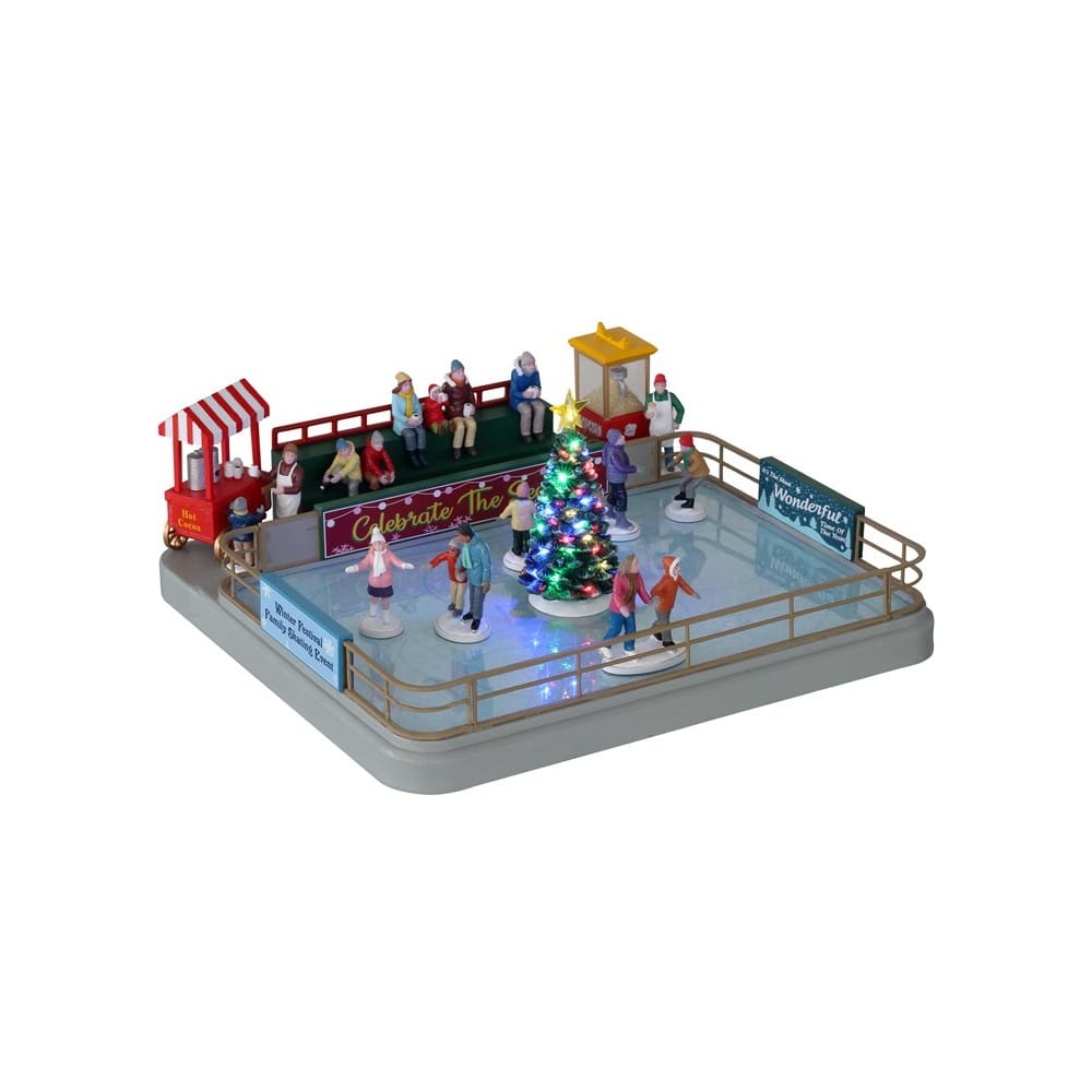 Lemax Outdoor Skating Rink - Lemax Noel Köyü Modeli