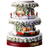 New Year Stories Tree With Carousel 46cm