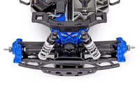 [Motor] Traxxas Slash 4x4 Combo - ön süspansiyon amortisörler ve tampon yakın çekim