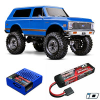 [Dış] Traxxas K5 Blazer Combo - mavi set Traxxas iD şarj ve batarya ile
