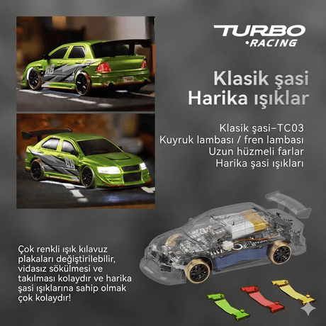 Turbo Racing 1/76 Micro Drift C66