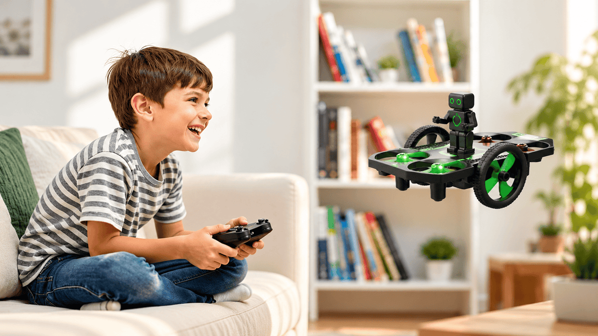 Havada Drone Gibi Uç