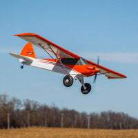 [Havada] E-Flite Carbon-Z Cub SS 2.1m - Tarla üzerinde yan profil alçak uçuş