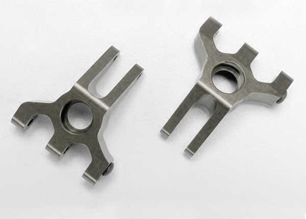 6061-T6 Titanium-Anodized Aluminum Stub Axle Carriers (rear)