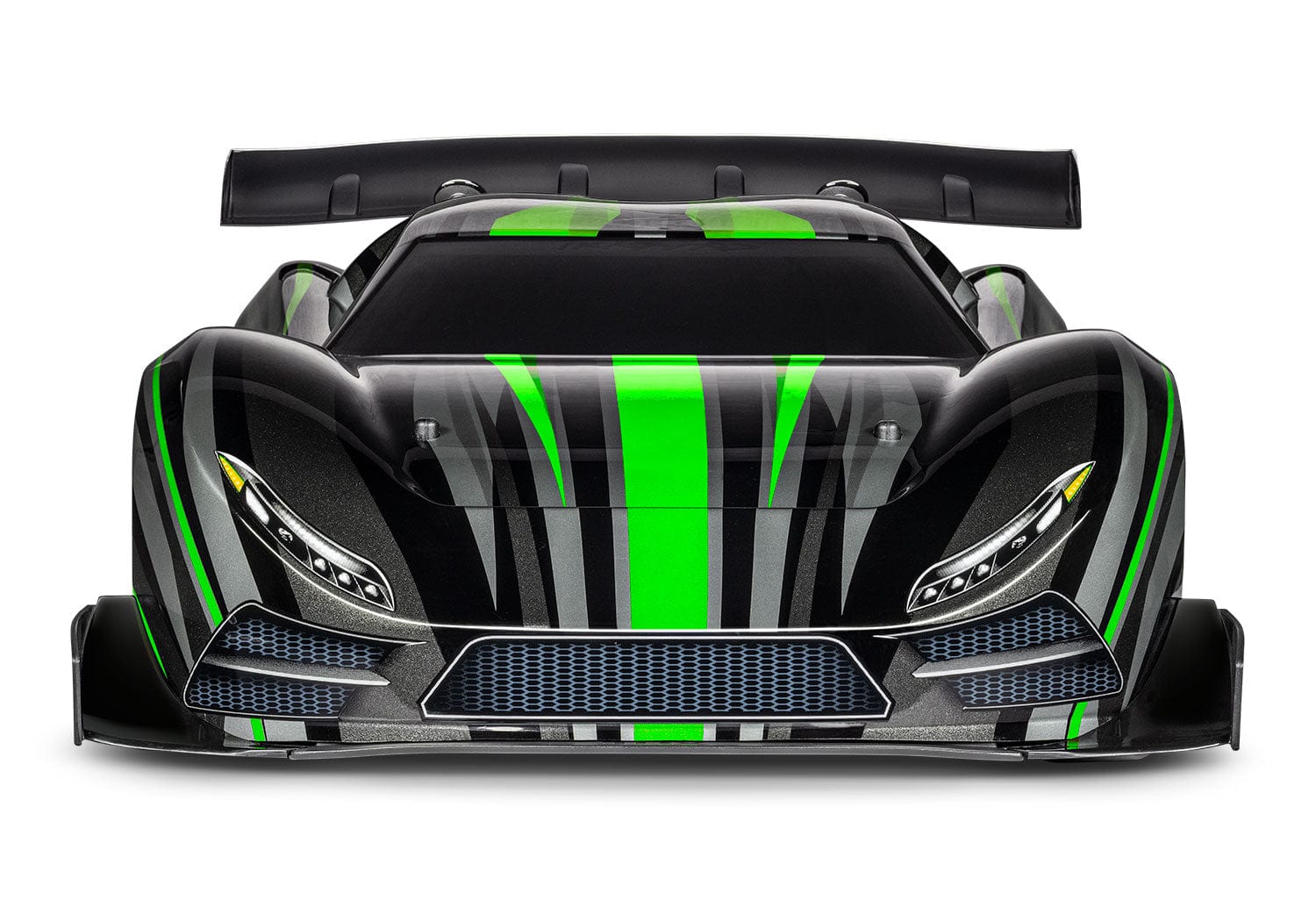 [Dış] Traxxas XO-1 - önden görünüm, yeşil kaplama