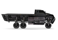 [Motor] Traxxas TRX-6 Hauler - tekerleksiz şasi yan görünüm, şaft akslar ve amortisörler