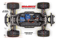 [Boyut] Traxxas Wide Maxx - WideMaxx şasi diyagram 40mm genişlik artışı