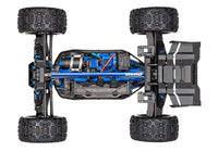 [Motor] Traxxas Sledge - şasi üstten görünüm, motor ve elektronik