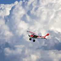 [Havada] E-flite Carbon-Z Cessna 150T 2.1m - Bulutlu gökyüzünde serbest uçuş