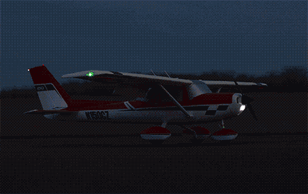 [Detay] E-flite Carbon-Z Cessna 150T 2.1m - Gece uçuş LED aydınlatma sistemi
