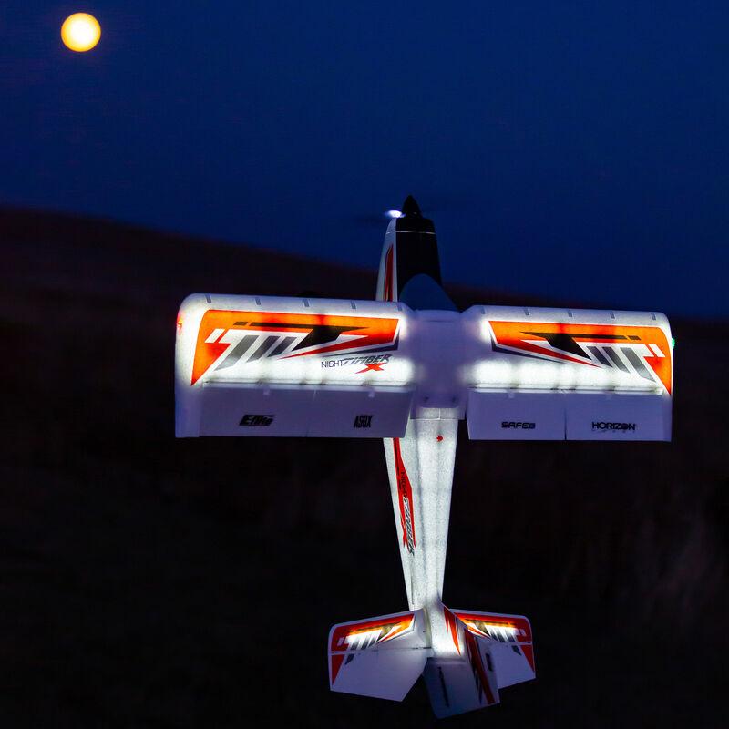 E-flite Night Timber X 1.2M BNF Basic with AS3X & SAFE Select Teknolojisi RC Uçak