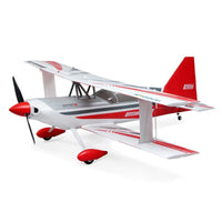 [Dış] E-Flite Ultimate 3D Smart BNF - Stüdyo 3/4 ön görünüm, pervane ve kanat detayı