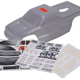 XXL Body, Clear with Masks & Stickers