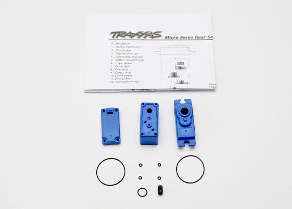 Servo case/ gaskets (for 2080 micro waterproof servo)