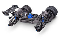 [Motor] Traxxas XRT 4WD - kasasız şasi 3/4 görünüm, motor ve süspansiyon
