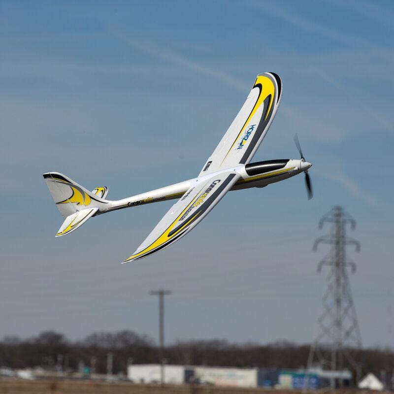 [Havada] E-Flite Conscendo Evolution 1.5m - Pervane dönüşüyle tırmanış anı