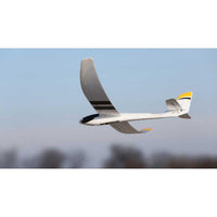 [Havada] E-flite UMX Radian BNF - Alçak irtifada süzülüş, manzara arka planı