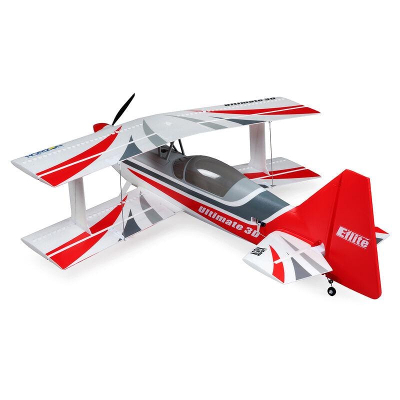 [Dış] E-Flite Ultimate 3D Smart BNF - Stüdyo 3/4 arka görünüm, kuyruk detayı