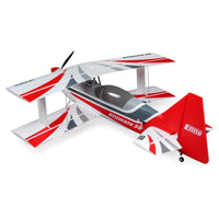 [Dış] E-Flite Ultimate 3D Smart BNF - Stüdyo 3/4 arka görünüm, kuyruk detayı