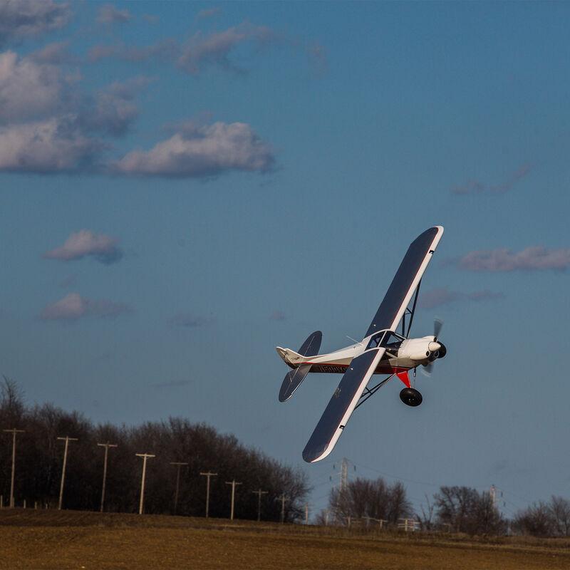 [Havada] Hangar 9 CubCrafters XCub 60cc ARF 116" - gökyüzünde tırmanış virajı