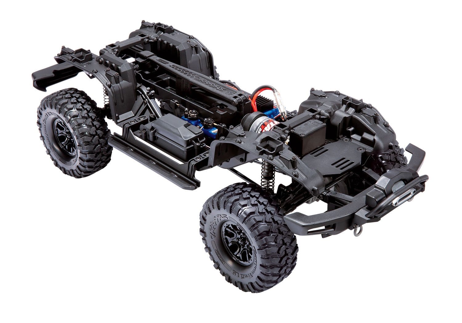 [Motor] Traxxas Bronco Combo - şasi çapraz, motor servo ve süspansiyon mekaniği